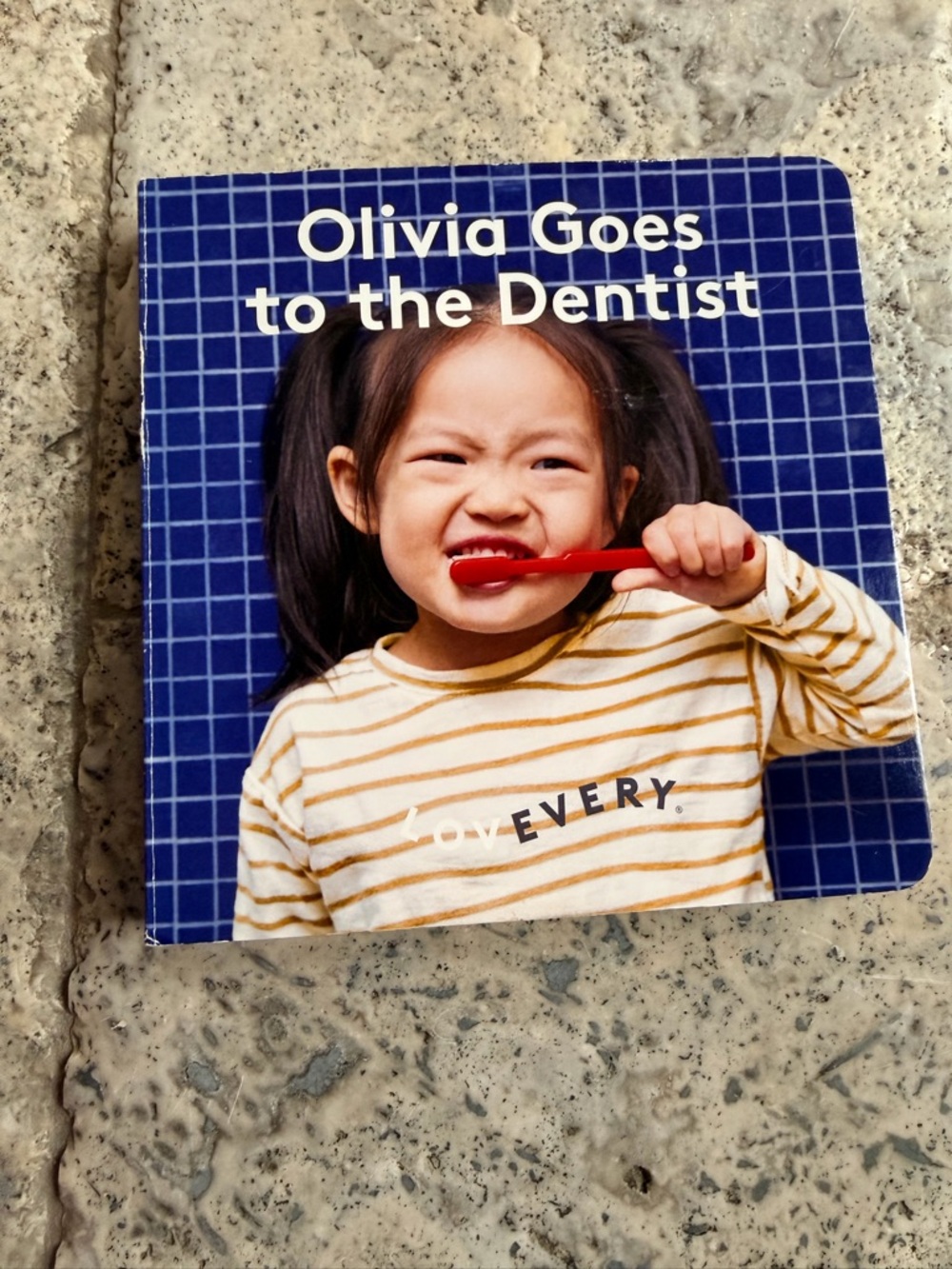 Olivia Goes to the Dentist Kids Board Book